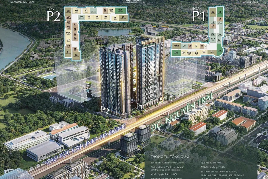 Lumière Hanoi Seasons Garden: Phân tích tiềm năng dự án Cao Xà Lá
